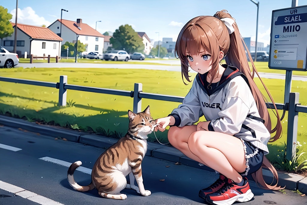 猫と少女