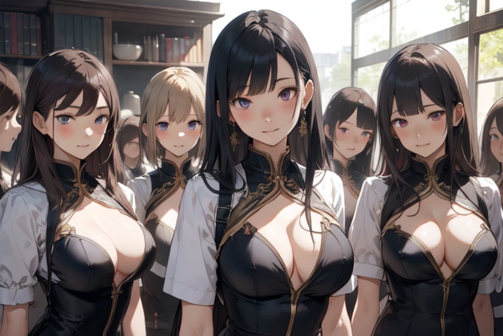 multiple girls ガチャ {{{R-15？}}}