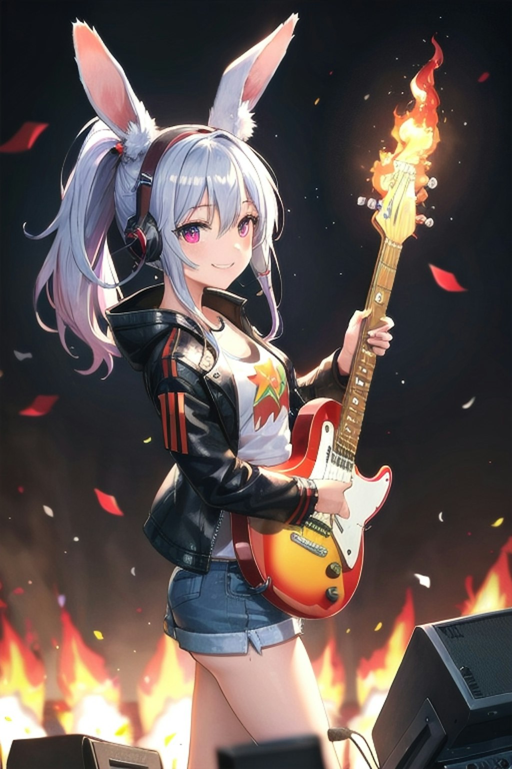 ぷいフェス２０２４🔥みみちゃんのギターソロ🐰🎶🎸