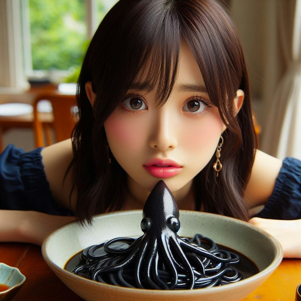 squid ink pasta