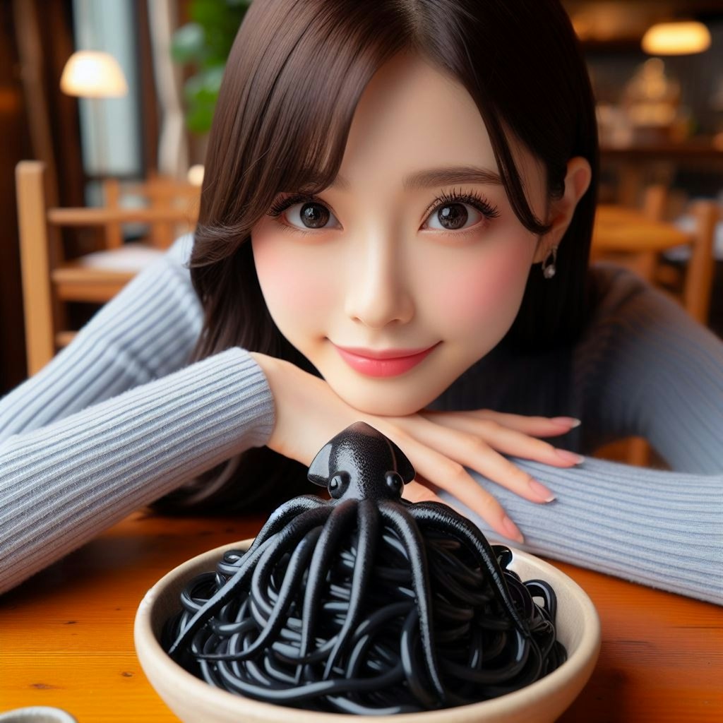 squid ink pasta