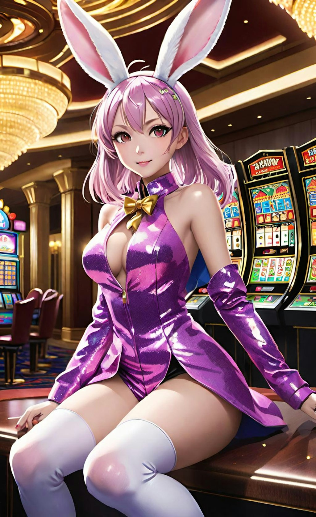 [12枚] Casino Tata8 Store No.4's bunny girls 昼の部（Casino Tata8の4-1）