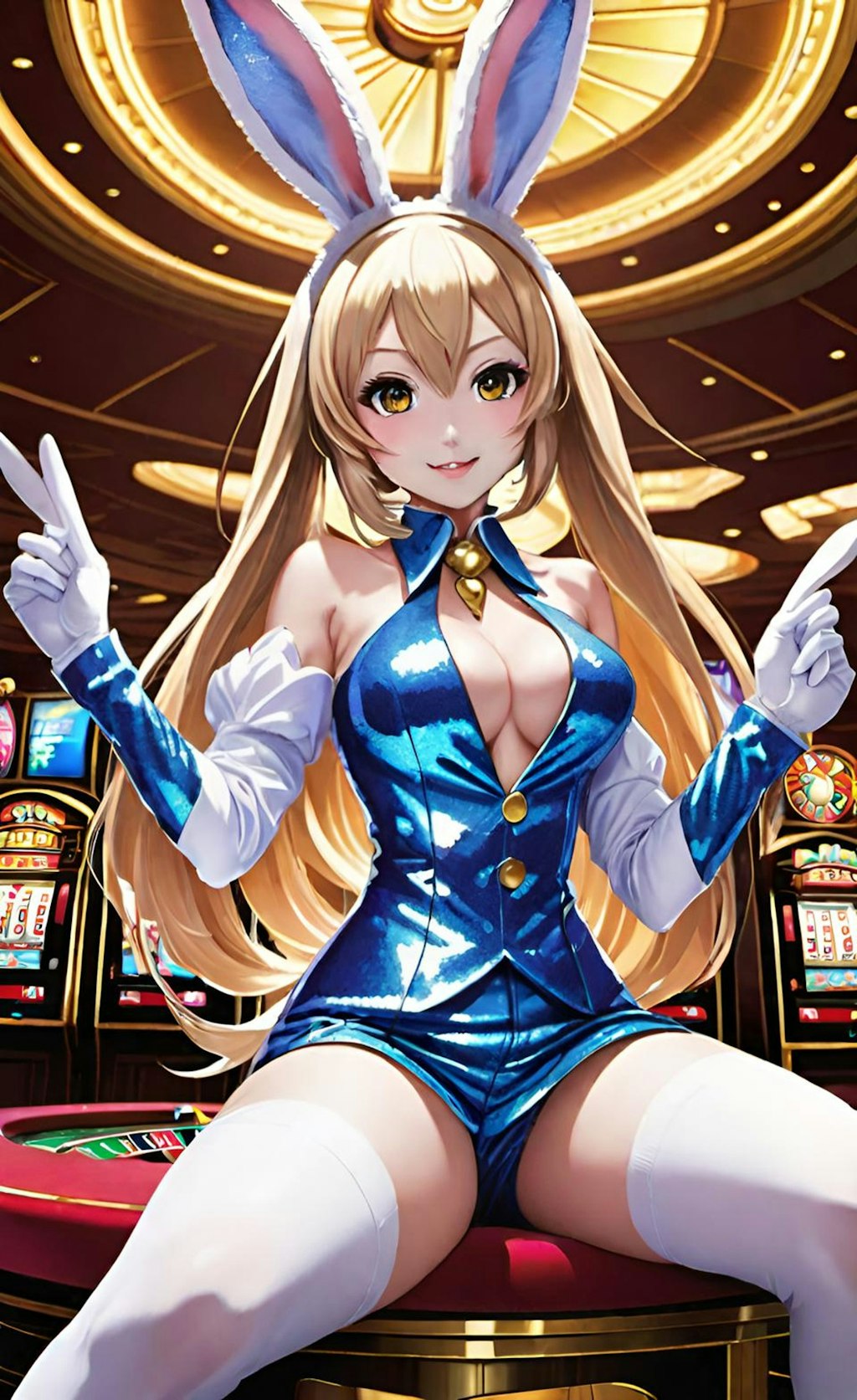 [12枚] Casino Tata8 Store No.4's bunny girls 昼の部（Casino Tata8の4-1）