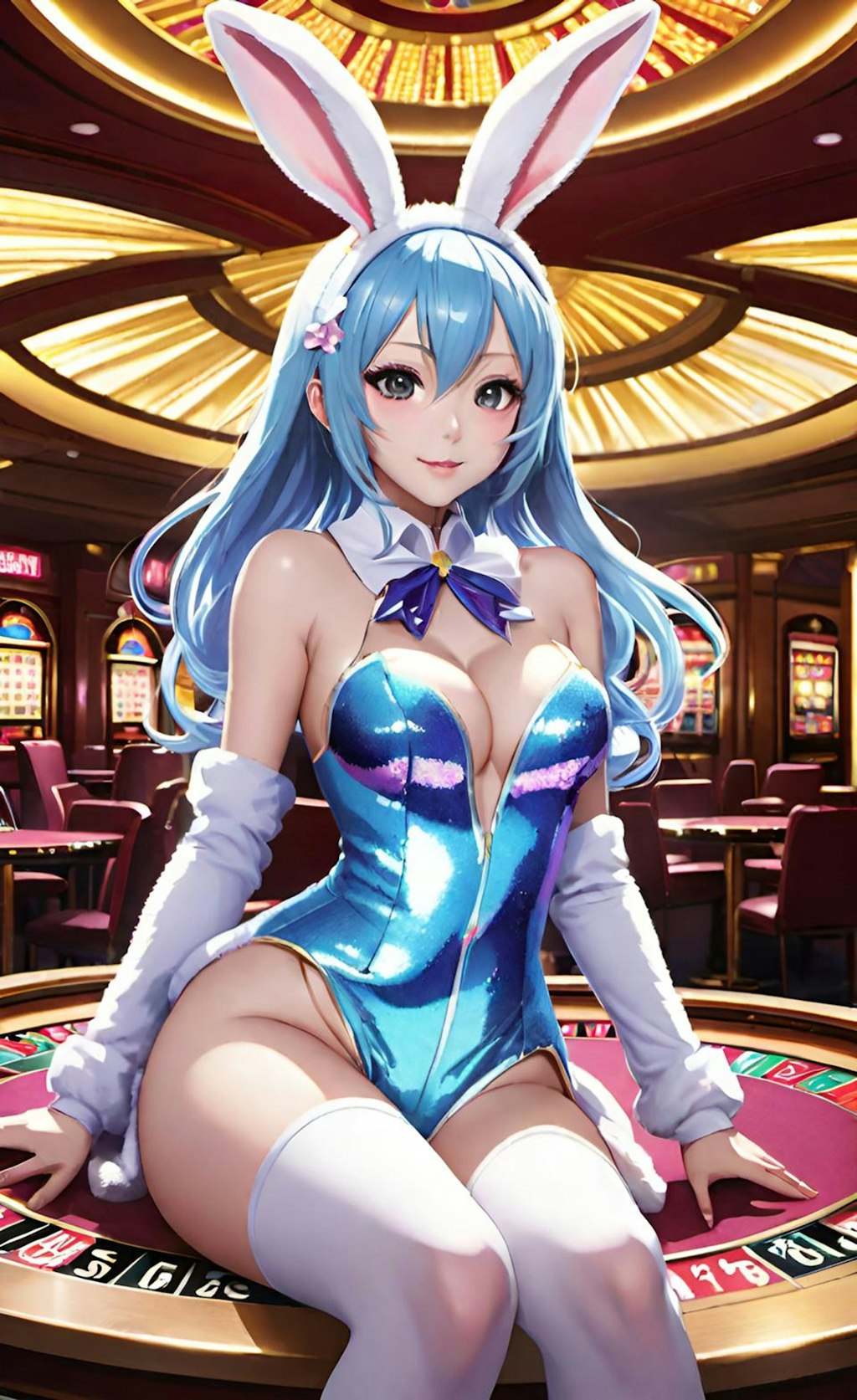 [12枚] Casino Tata8 Store No.4's bunny girls 昼の部（Casino Tata8の4-1）