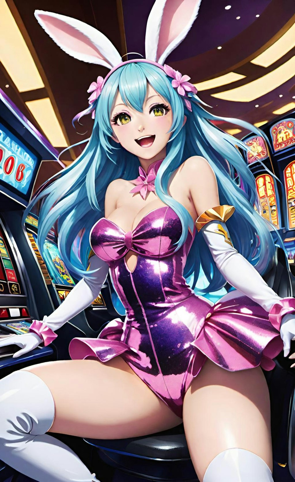 [12枚] Casino Tata8 Store No.4's bunny girls 昼の部（Casino Tata8の4-1）