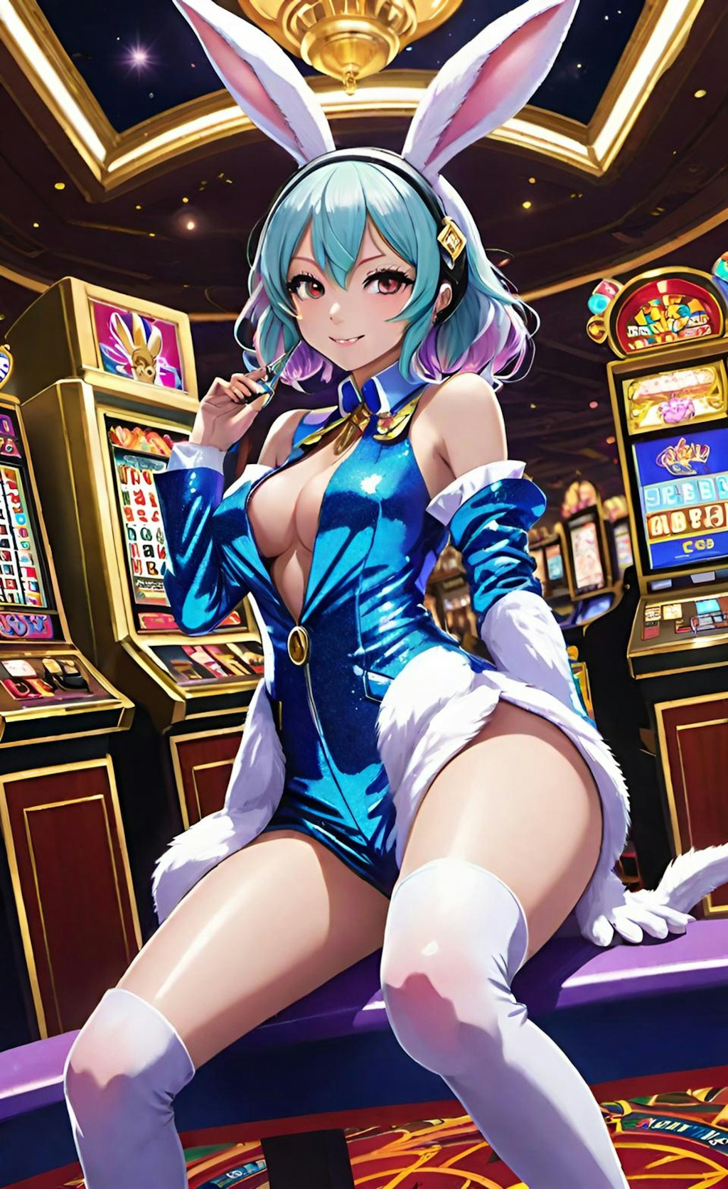 [12枚] Casino Tata8 Store No.4's bunny girls 昼の部（Casino Tata8の4-1）