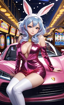 [12枚] Casino Tata8 Store No.4's bunny girls 昼の部（Casino Tata8の4-1）