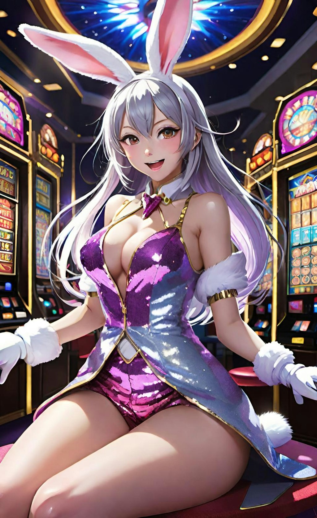 [12枚] Casino Tata8 Store No.4's bunny girls 昼の部（Casino Tata8の4-1）