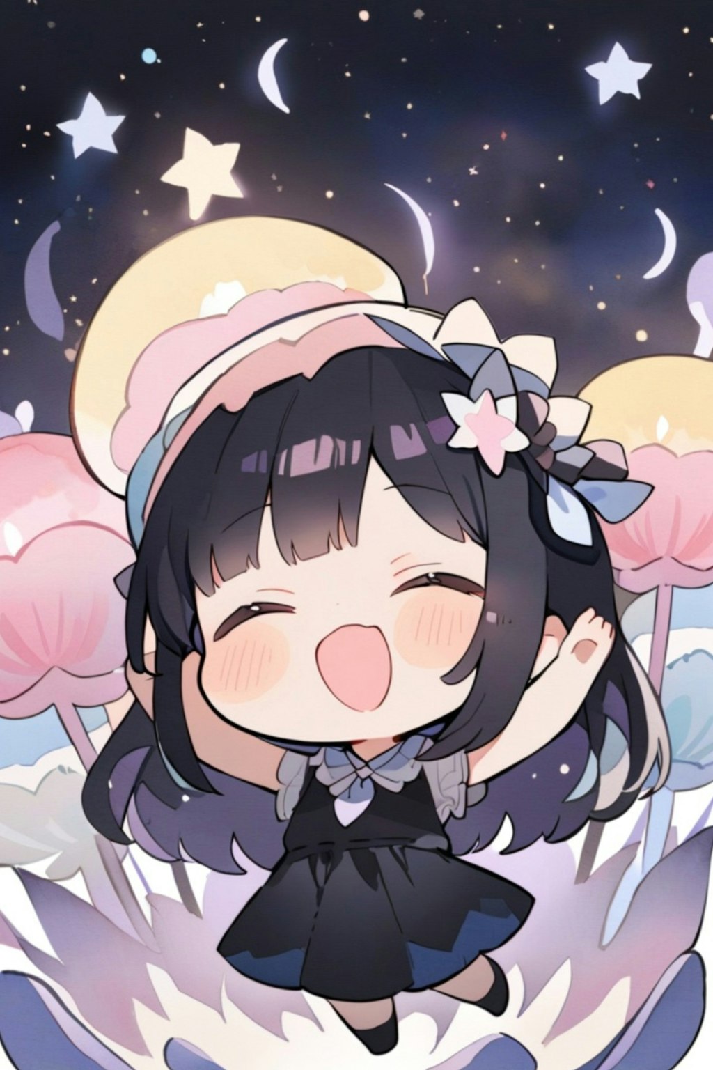 黒髪ちゃんの夜