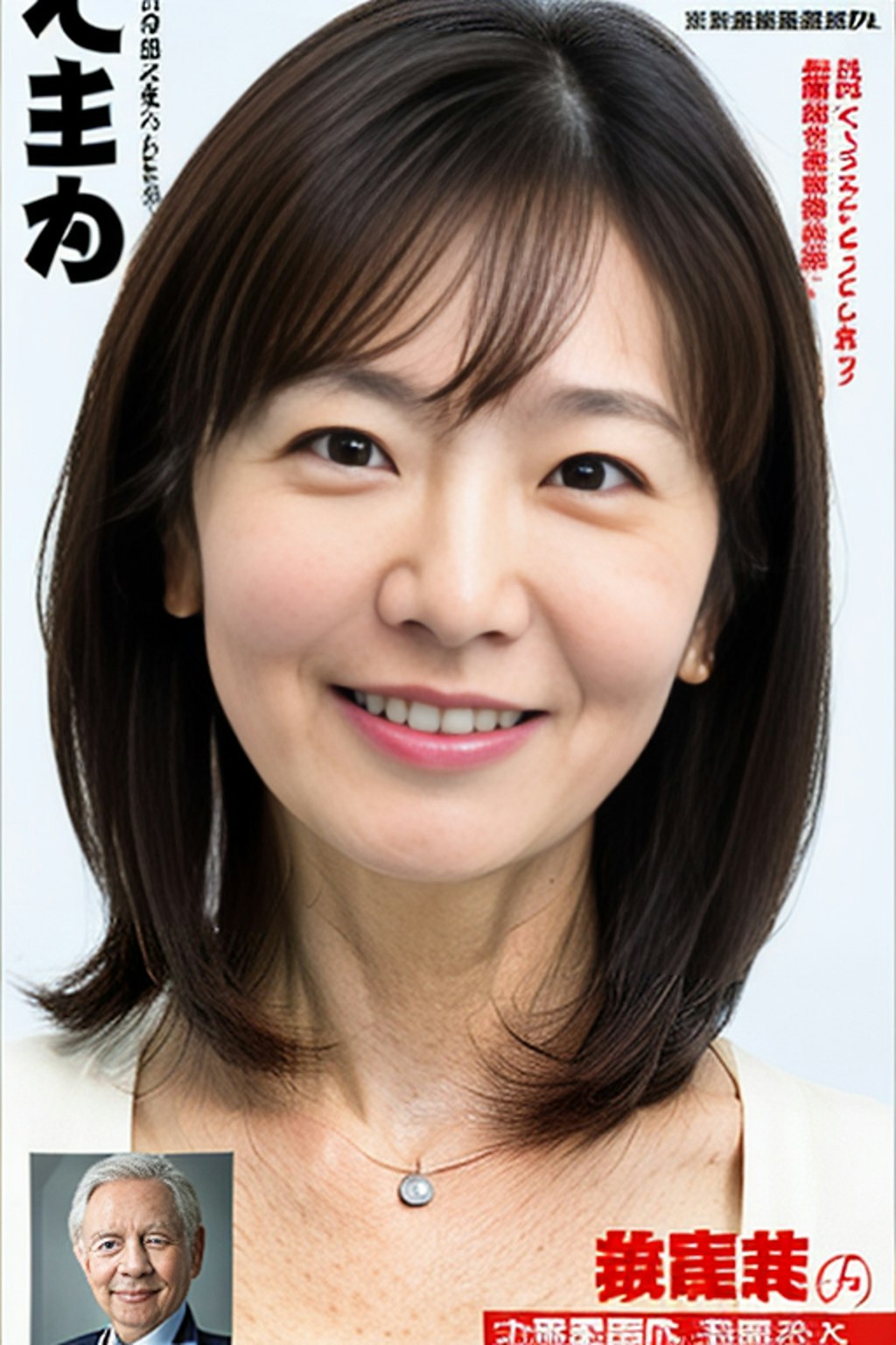 AI熟女党 選挙ポスター