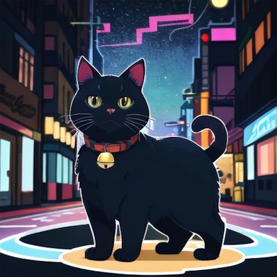 黒猫 70