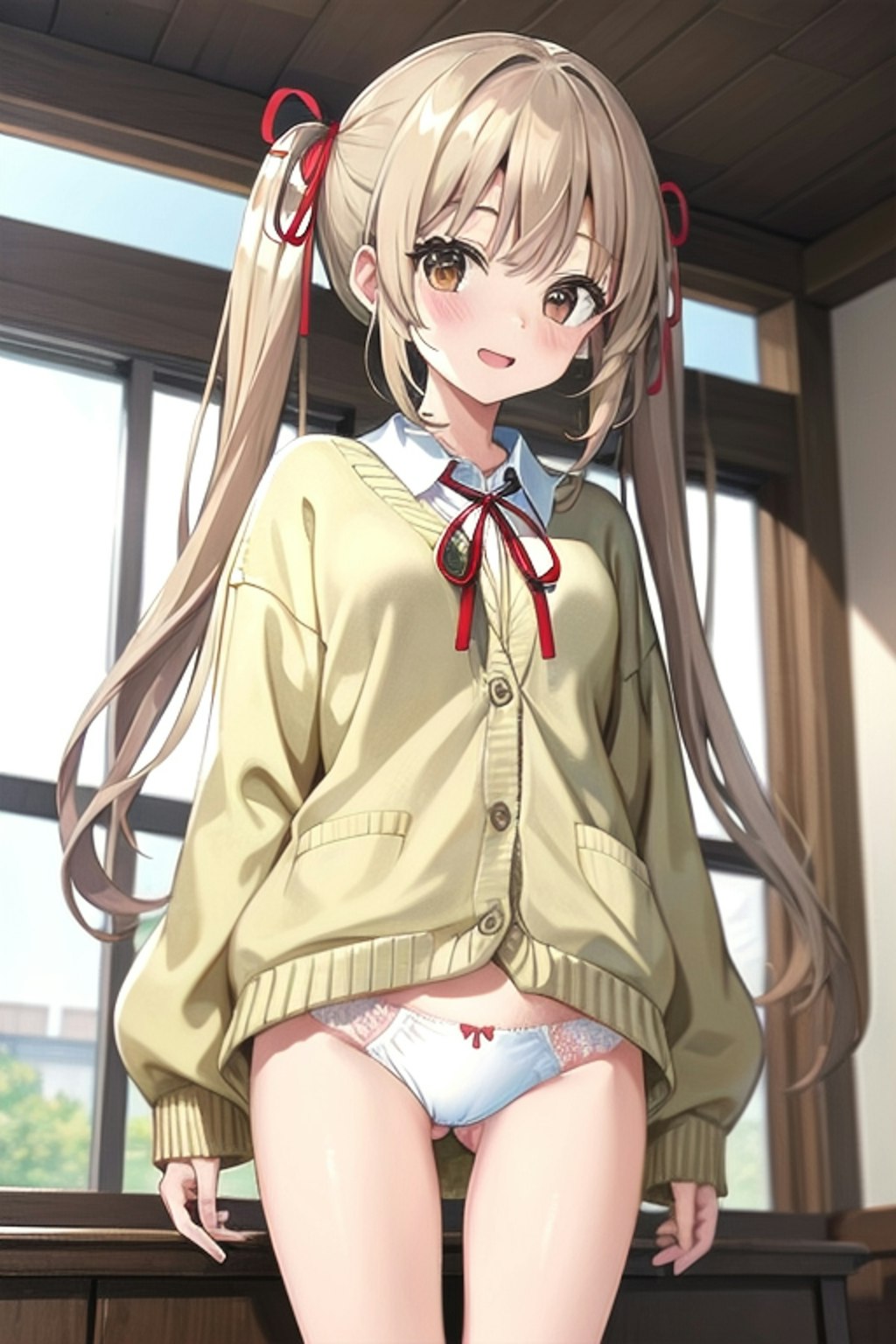 School twintails girl