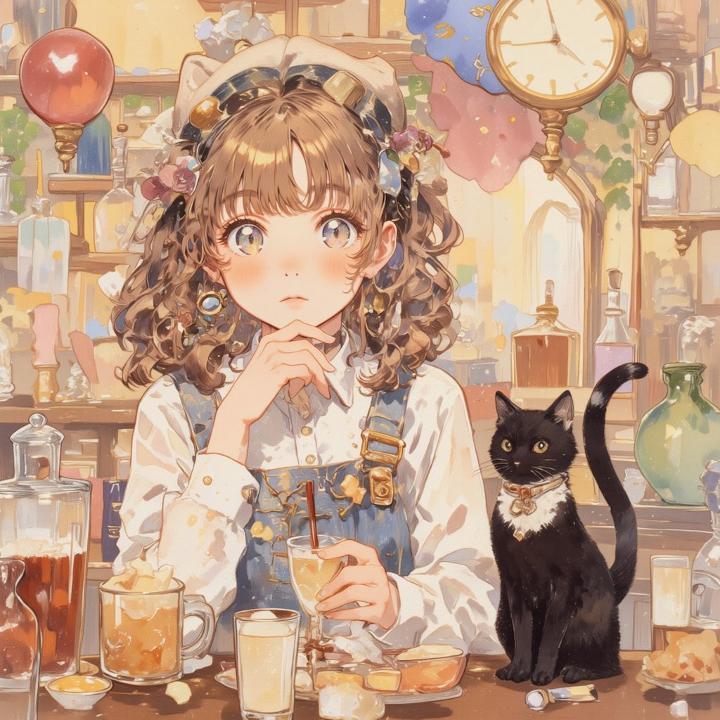 猫のいるBar