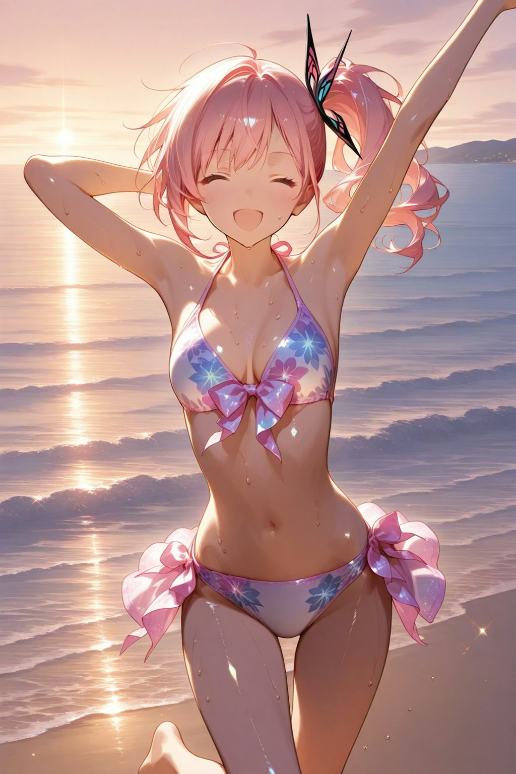 夏の夕暮れ