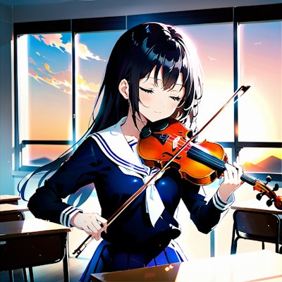 12, バイオリン