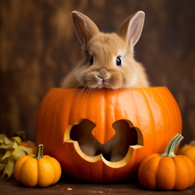 Halloween rabbit