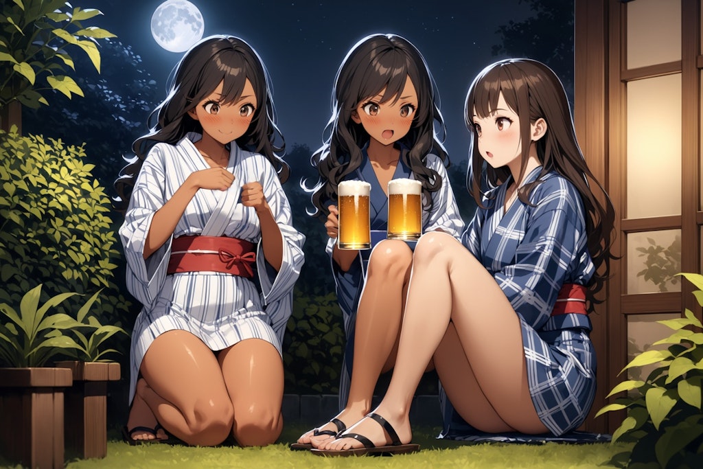 何で私だけビール無いの？