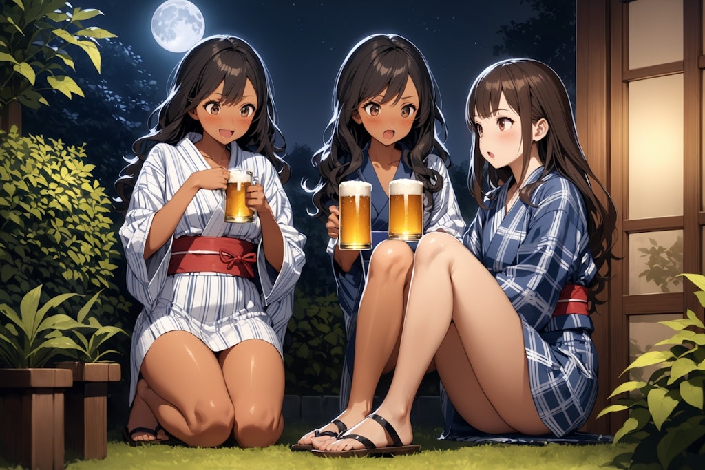 何で私だけビール無いの？