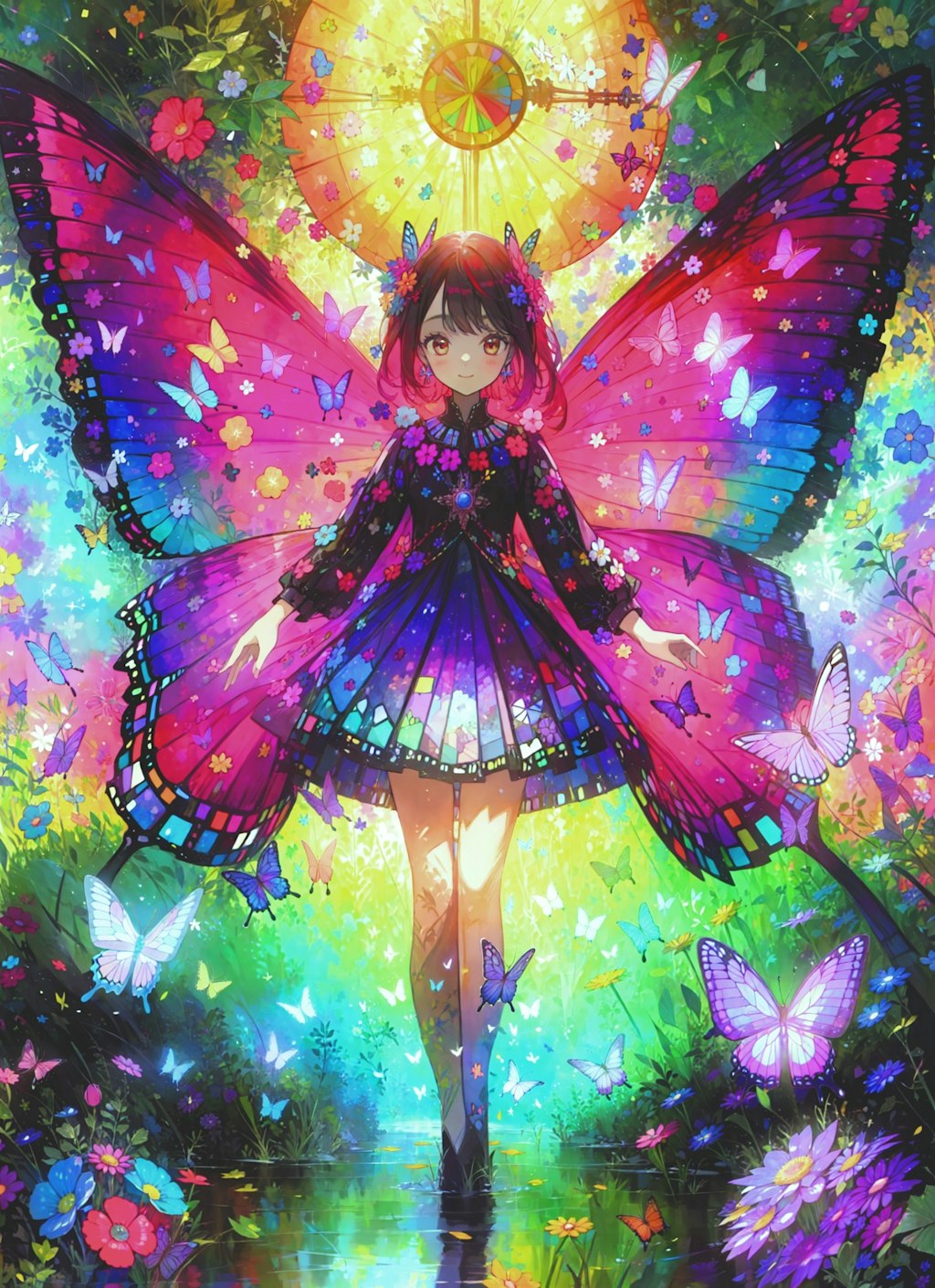 Kaleidoscope Butterfly