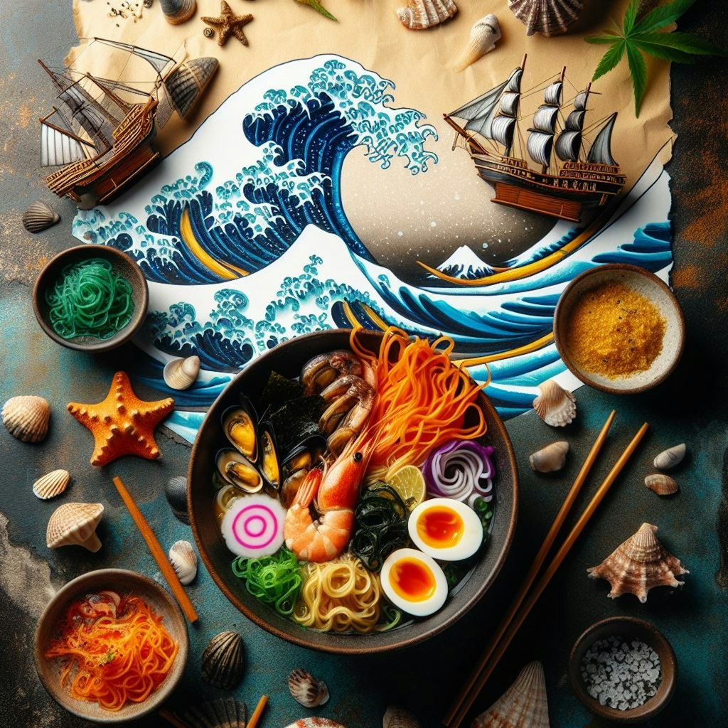 大海賊seafood noodle