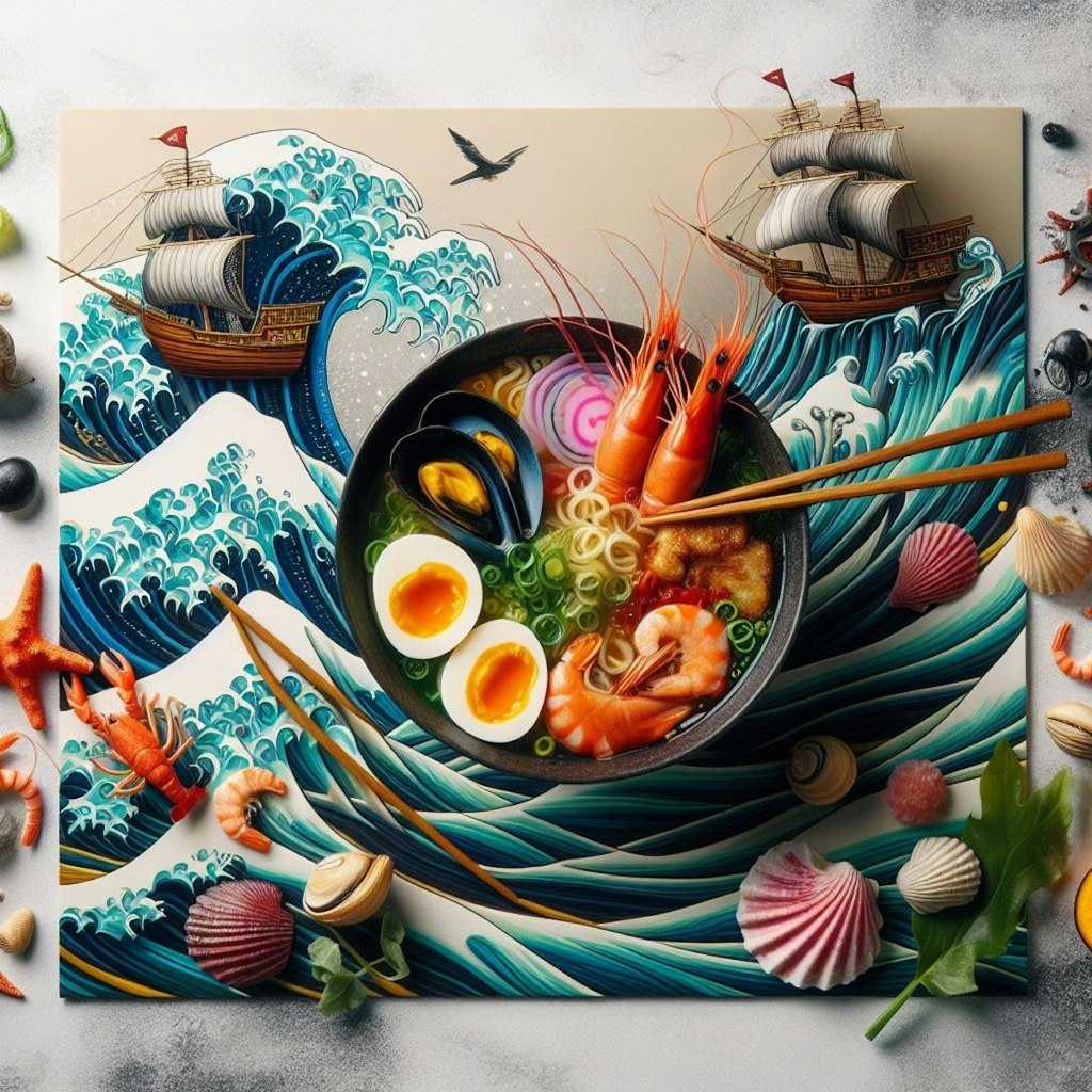大海賊seafood noodle