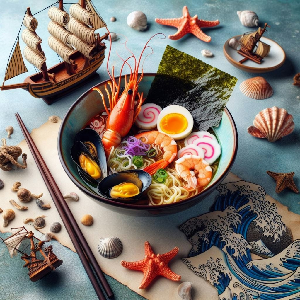 大海賊seafood noodle