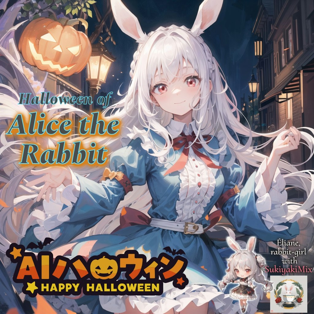 うさアリスのハロウィン