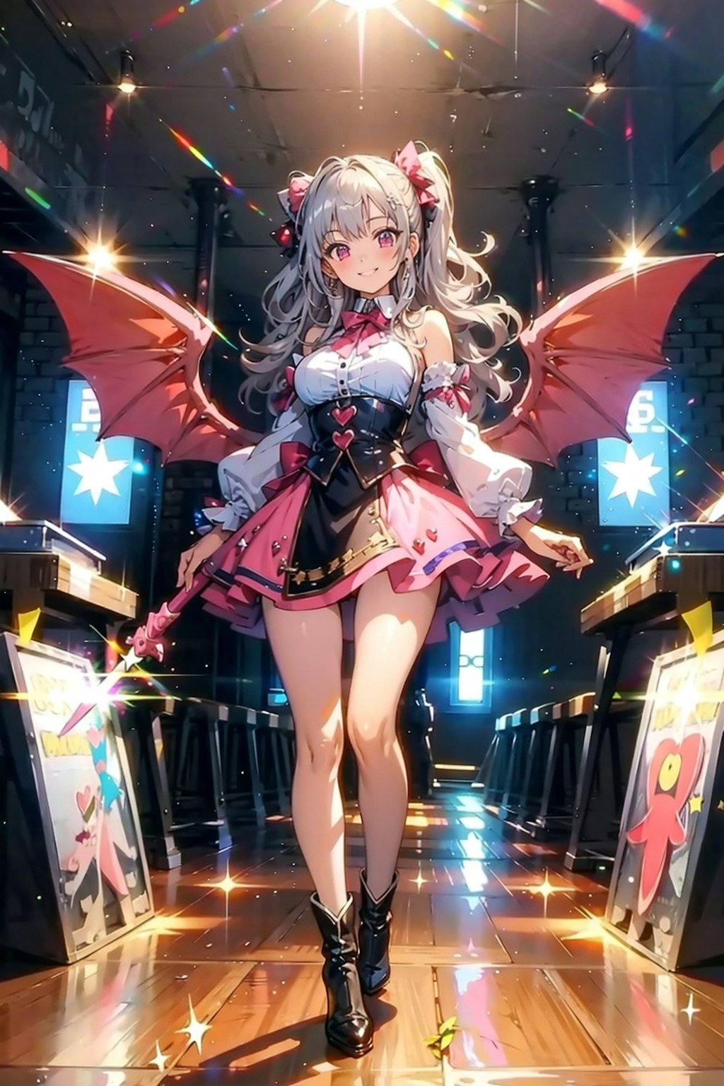 赤い魔法少女