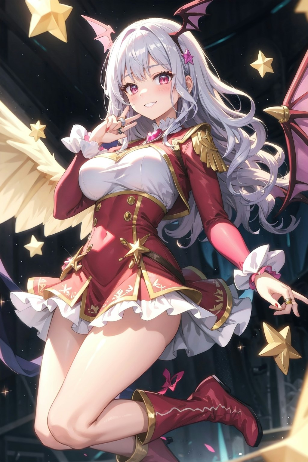 赤い魔法少女