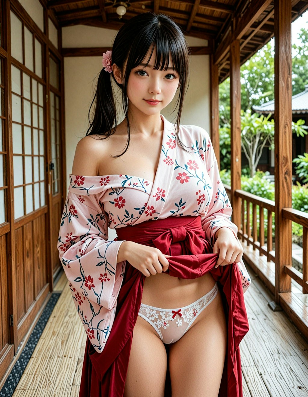 鮮やか着物②