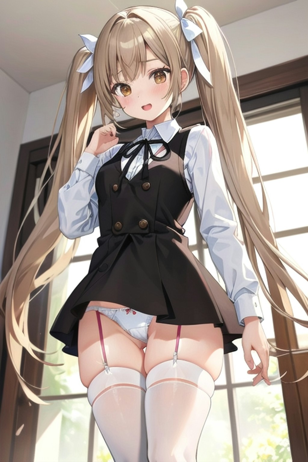 School twintails girl