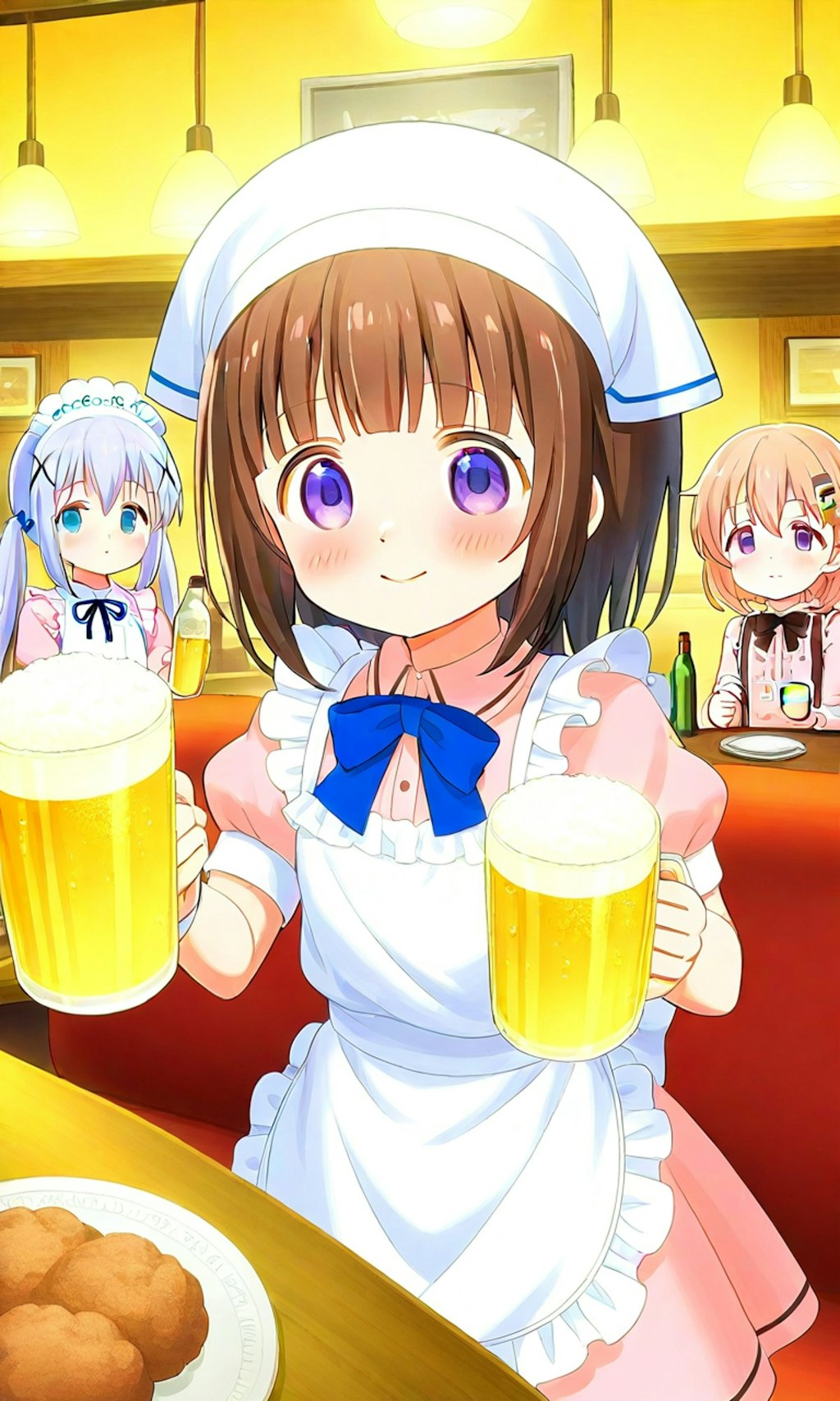 いろんなキャラのバーテンダー。