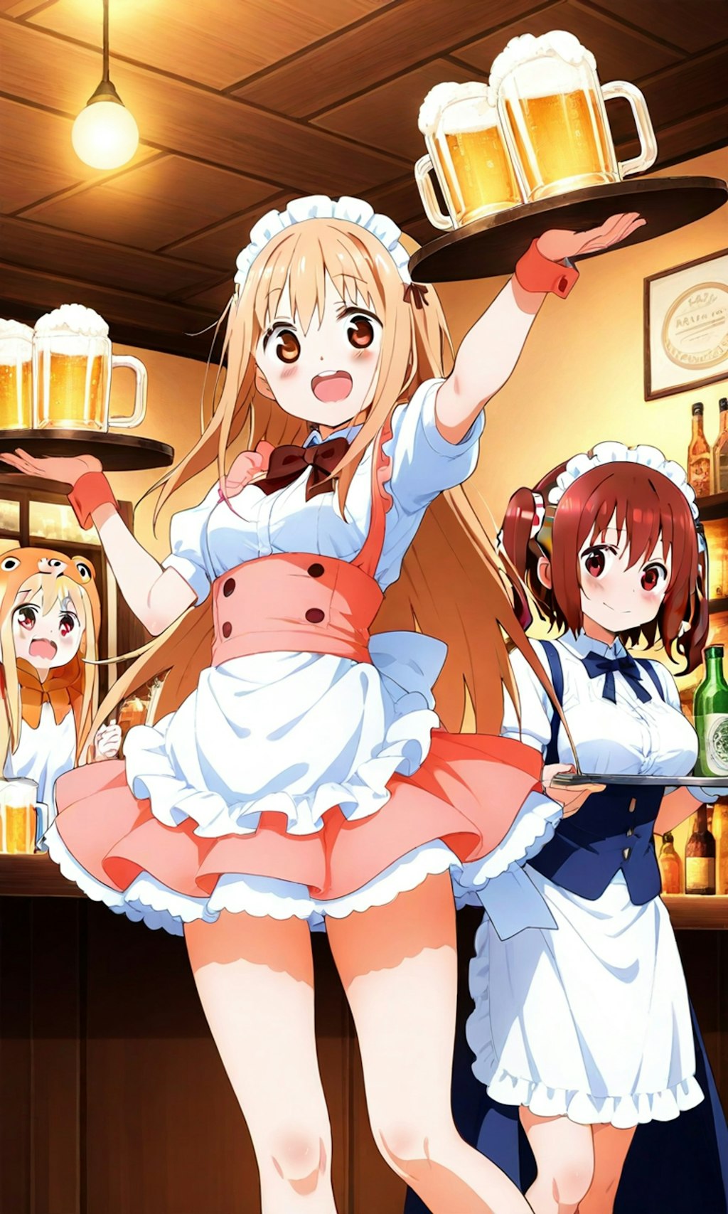 いろんなキャラのバーテンダー。
