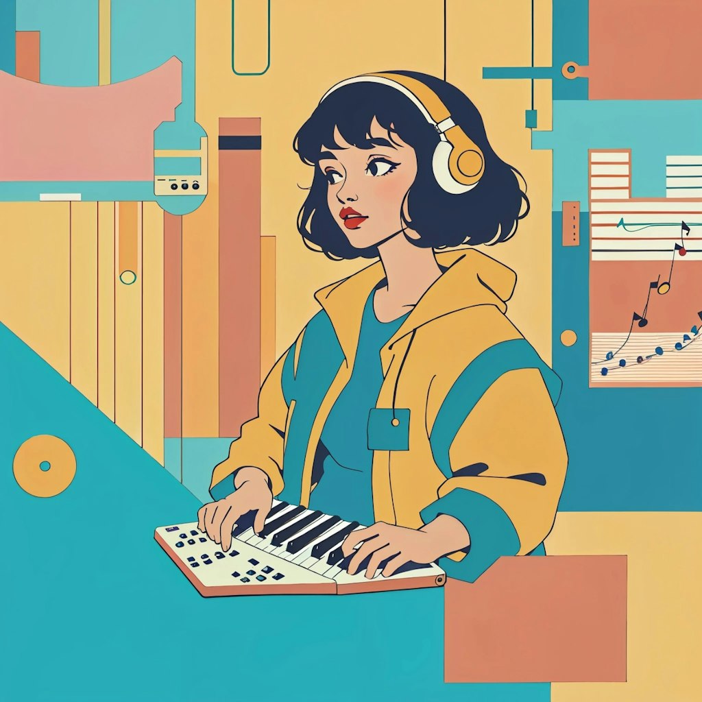 Lo-fi Music & DJ Girl