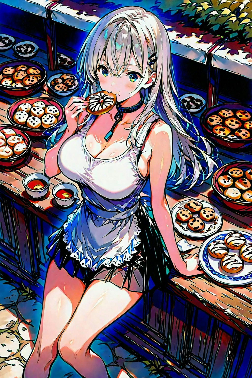 看板娘008