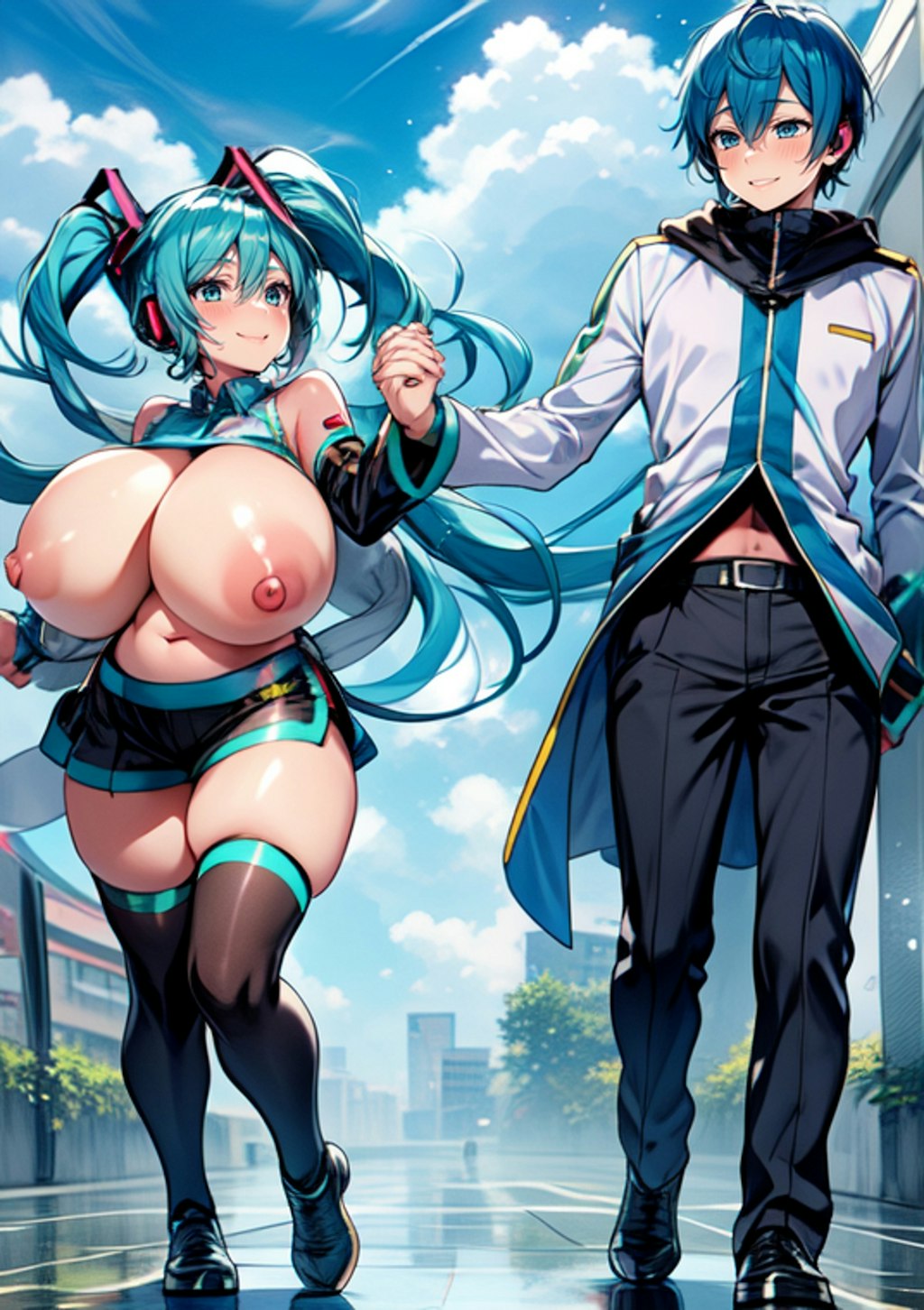 miku kaito Coupling