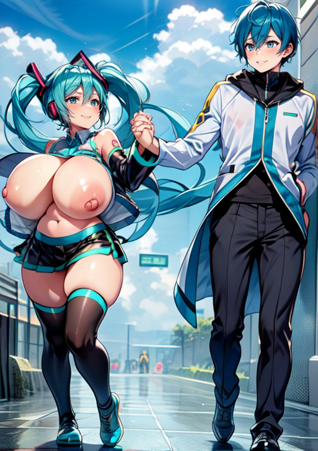 miku kaito Coupling