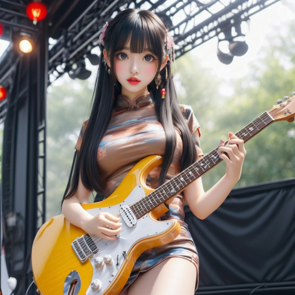 チャイニーズギタリスト