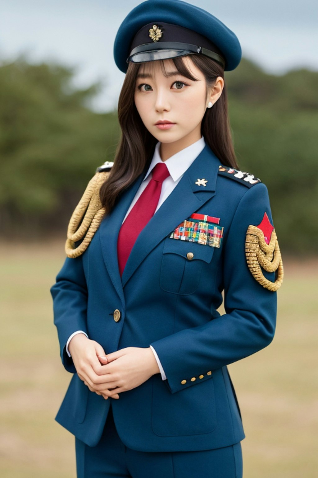 女軍人