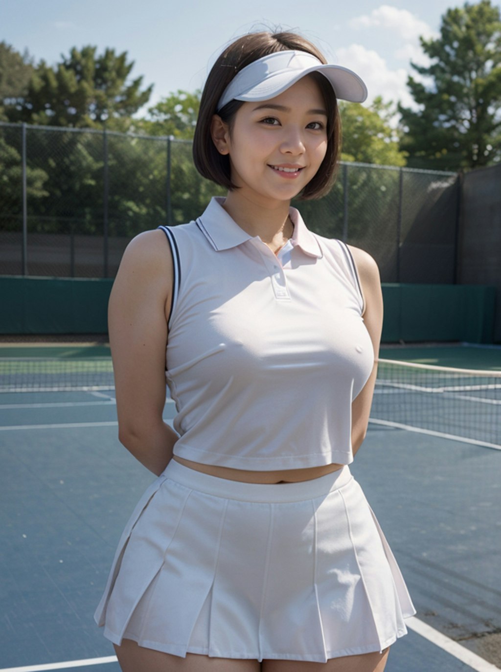 女子テニス部の部長