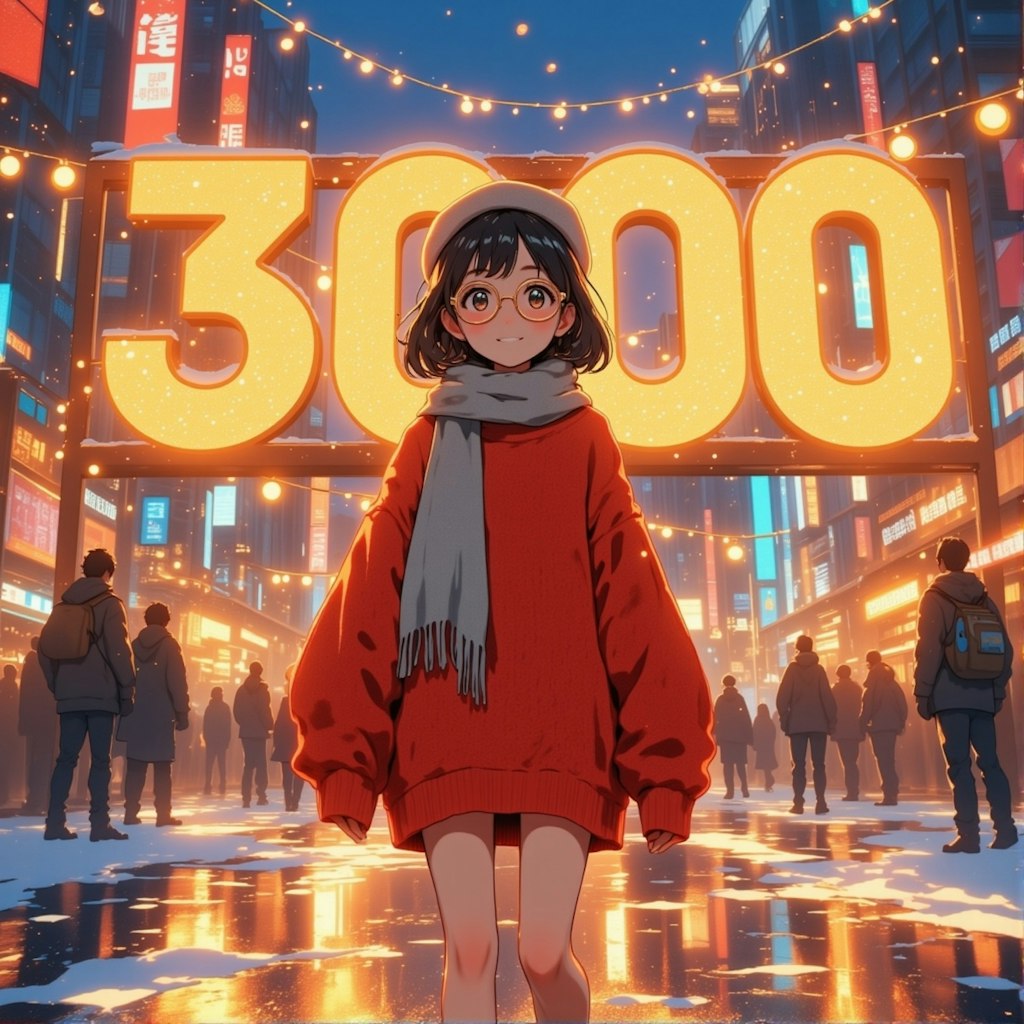 🎉祝３０００いいね！🎉