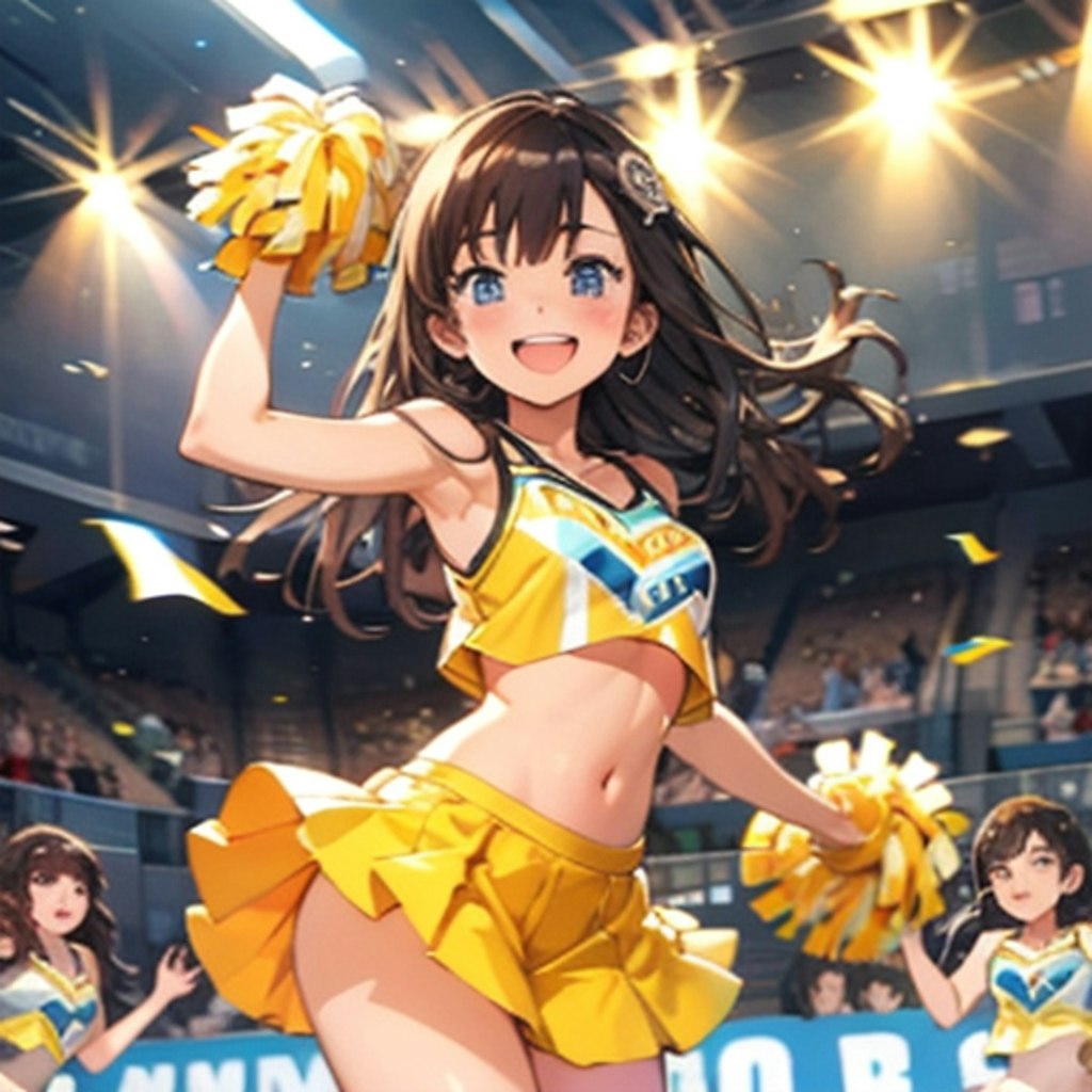 踊るチアリーダー250714