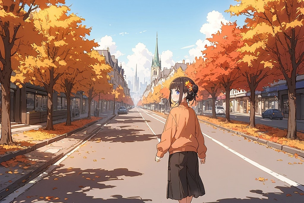 秋のおだんごちゃん🍁🍂🍡✨