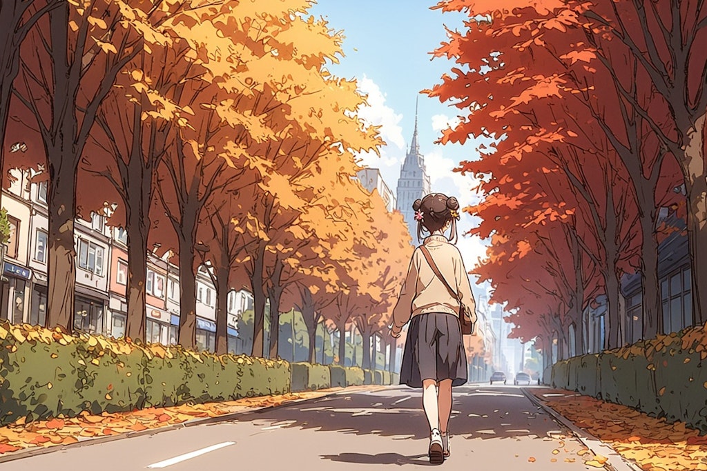 秋のおだんごちゃん🍁🍂🍡✨