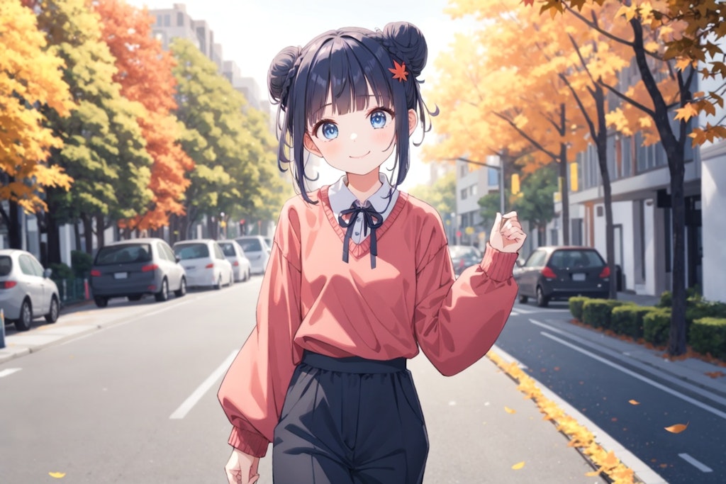 秋のおだんごちゃん🍁🍂🍡✨