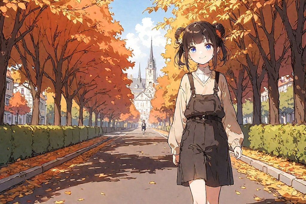 秋のおだんごちゃん🍁🍂🍡✨