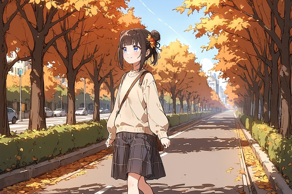 秋のおだんごちゃん🍁🍂🍡✨