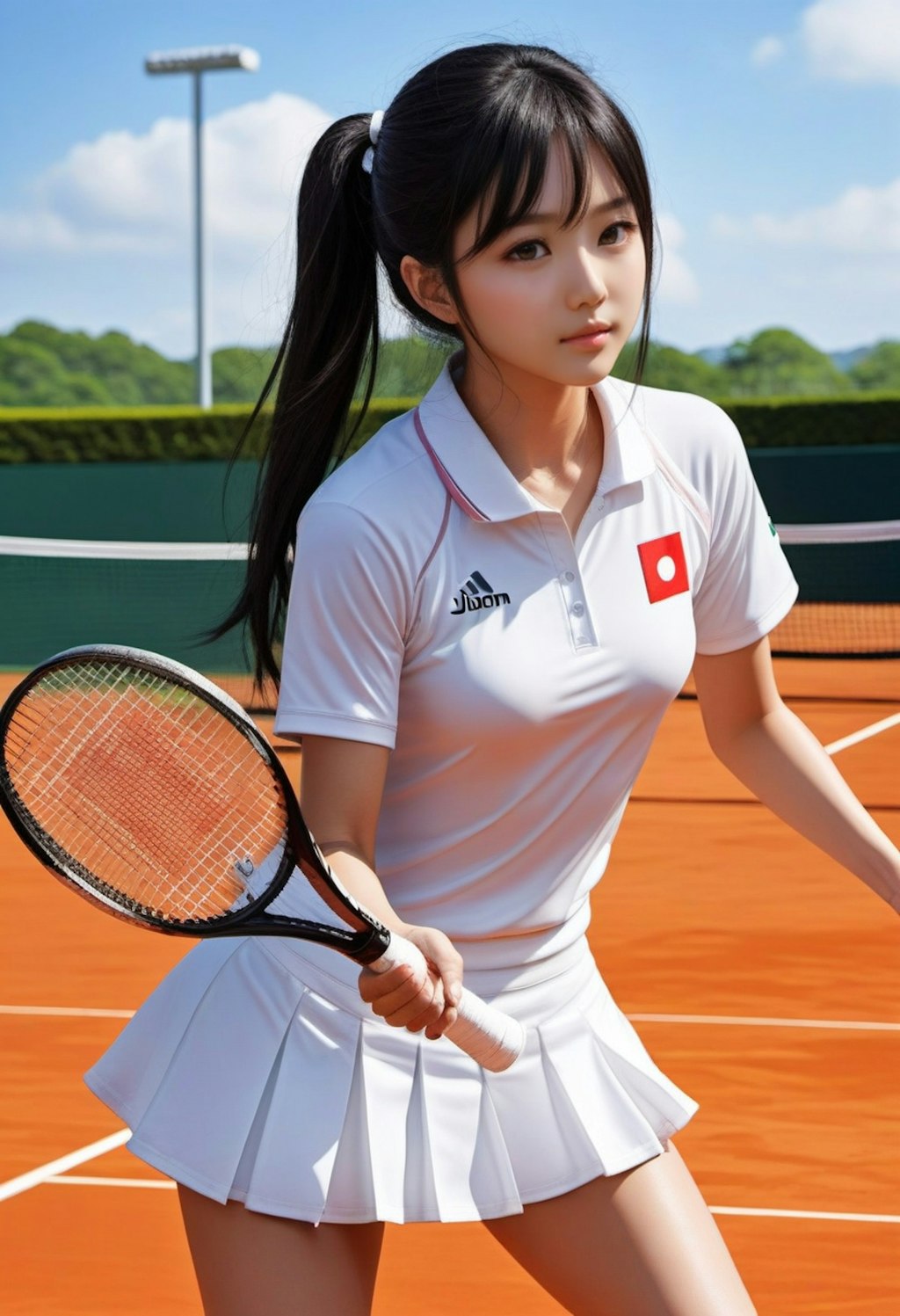 テニス美少女集
