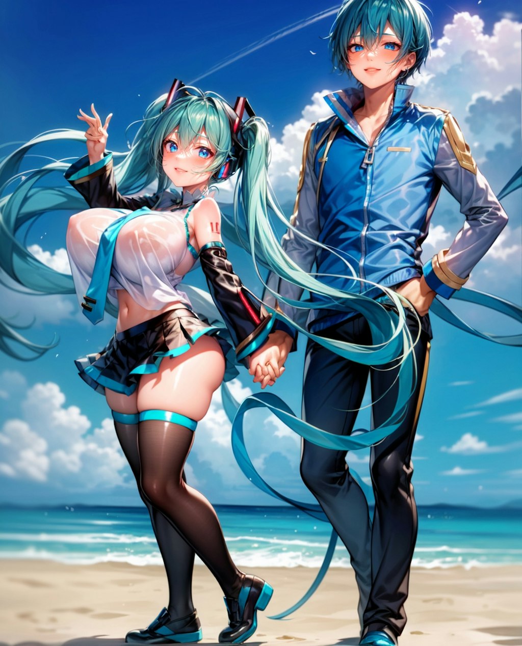 miku kaito Coupling