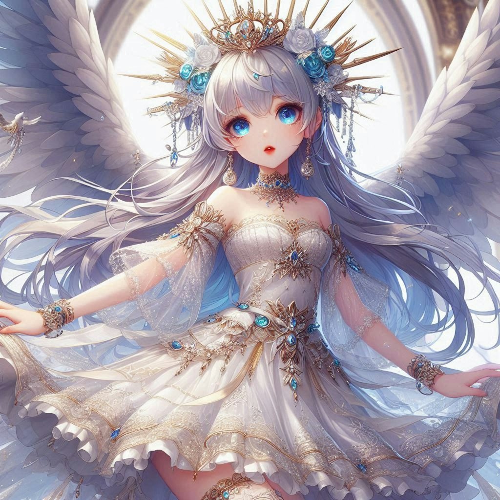 Angel of wisdom and innocence